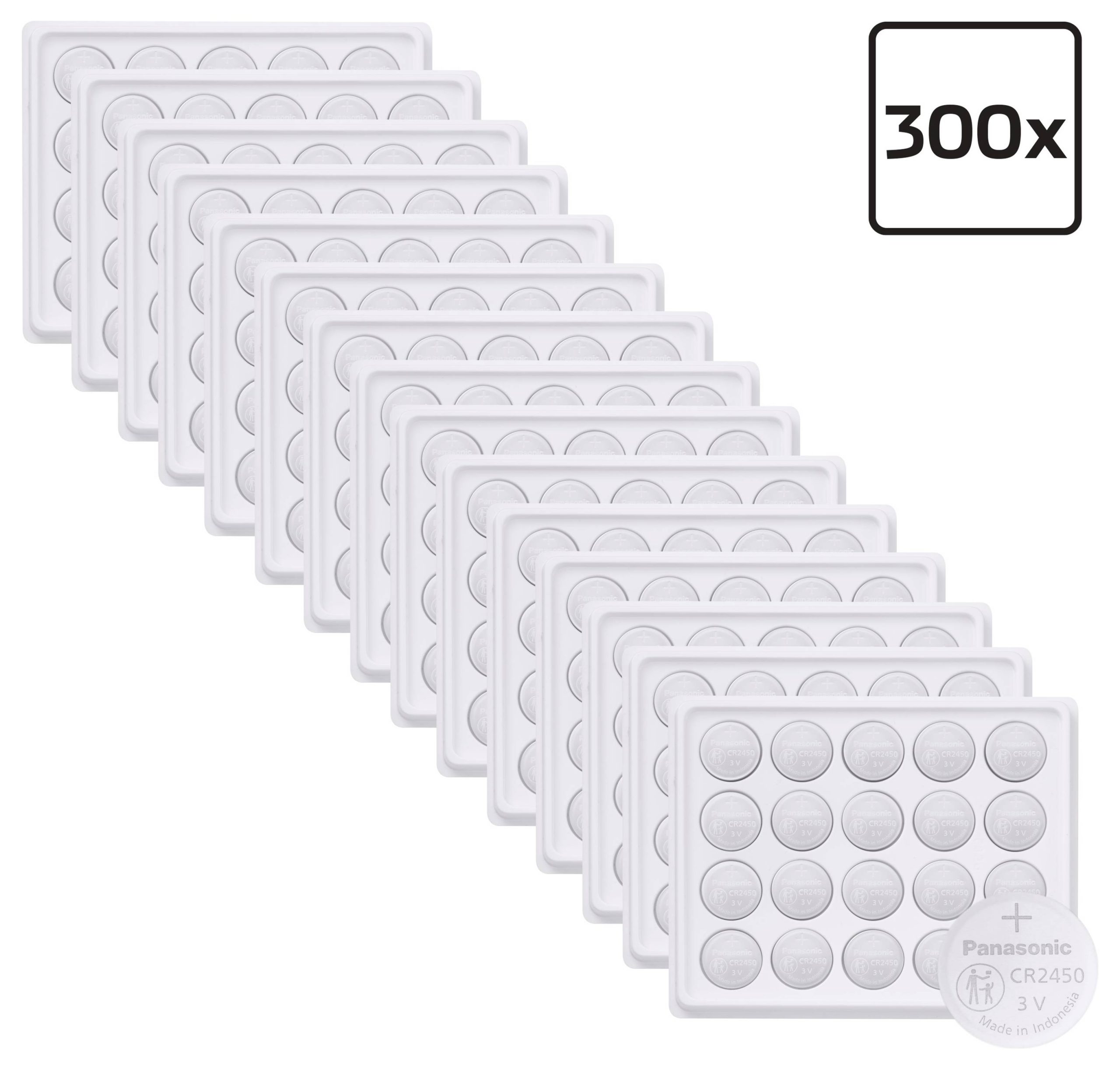 Ogniwo guzikowe CR 2450 Panasonic CR2450 3 V 300 szt. 620 mAh litowe - obrazek 1