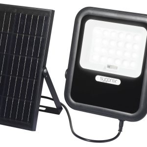 Sygonix SY-6313012 Solarna lampka punktowa, naścienna 10 W Kolor LED: ciepła biel