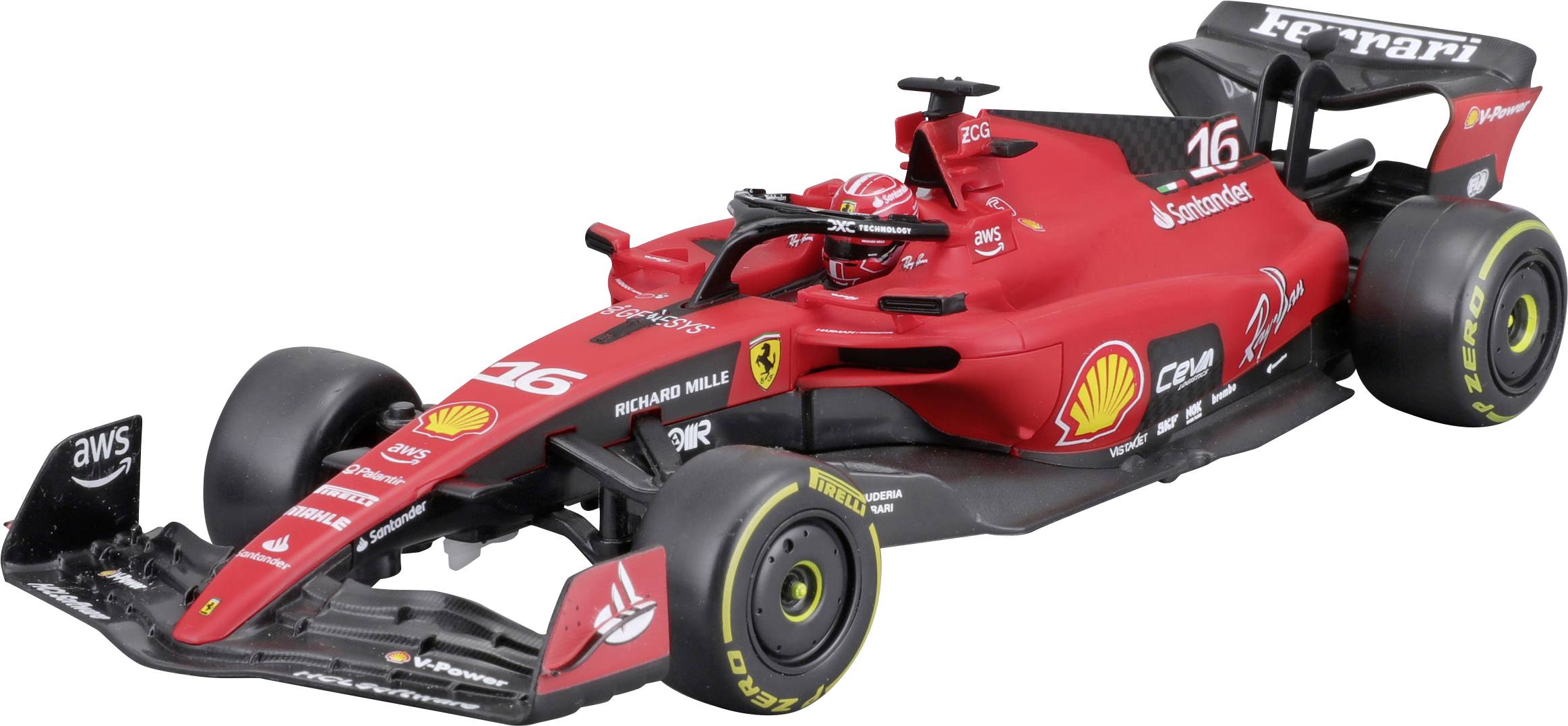 Samochód RC dla początkujących MaistoTech Ferrari F1 2023, 1:24, Elektryczny, RtR - obrazek 1