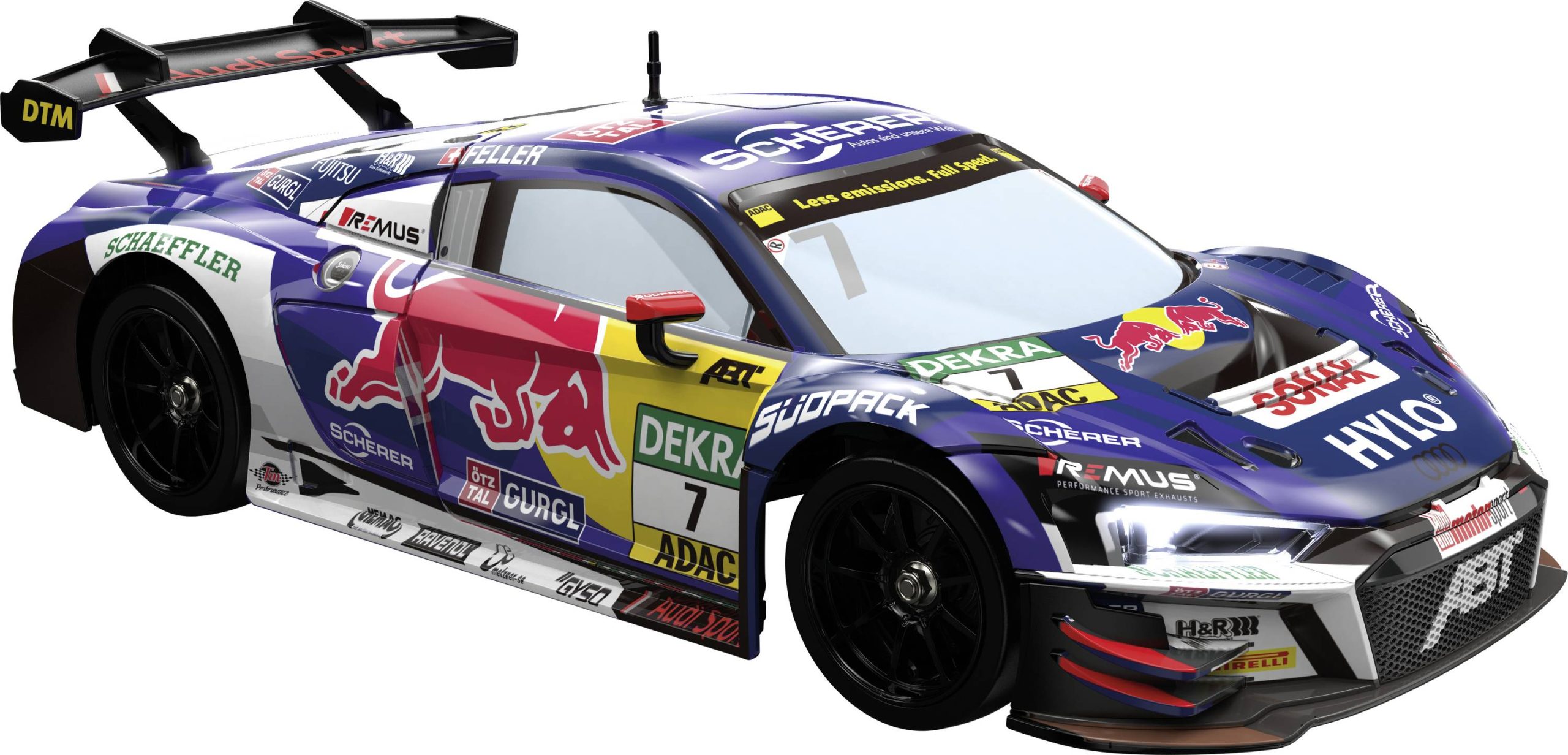 Samochód RC dla początkujących Carrera RC Red Bull Audi R8 LMS GT3 evo II, 1:16, Elektryczny, RtR - obrazek 1