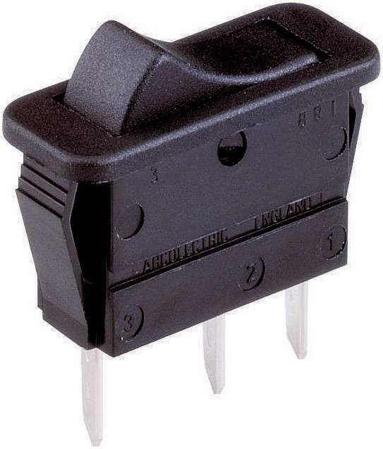 Przełącznik kołyskowy Arcolectric (Bulgin Ltd.) C1510 VB AAA, 250 V/AC, 16 A, 1 x wł/wł, zatrzask, 1 szt.