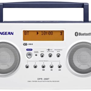 N/A DAB+, fale metrowe (VHF) Sangean DPR-26 BT, biały