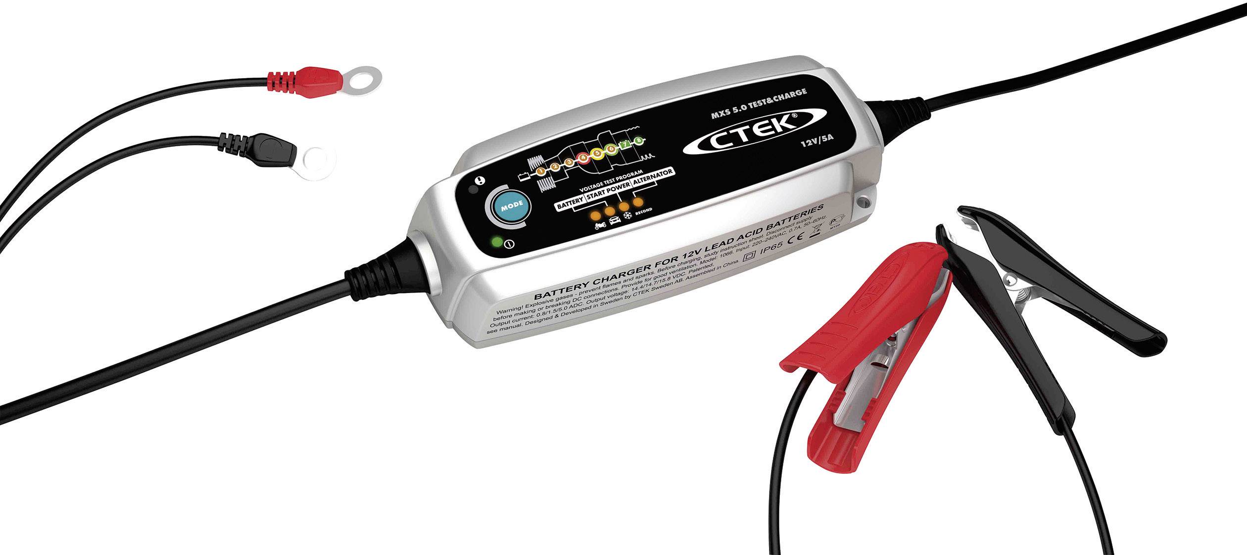 CTEK MXS 5.0 Test & Charge 56-882 Prostownik automatyczny 12 V 5 A - obrazek 1