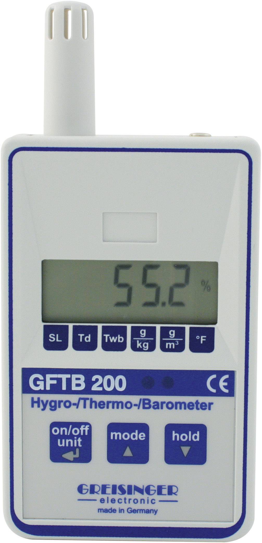 Termohigrometr Greisinger GFTB 200, 0 do 100 %, -25 - +70 °C - obrazek 1