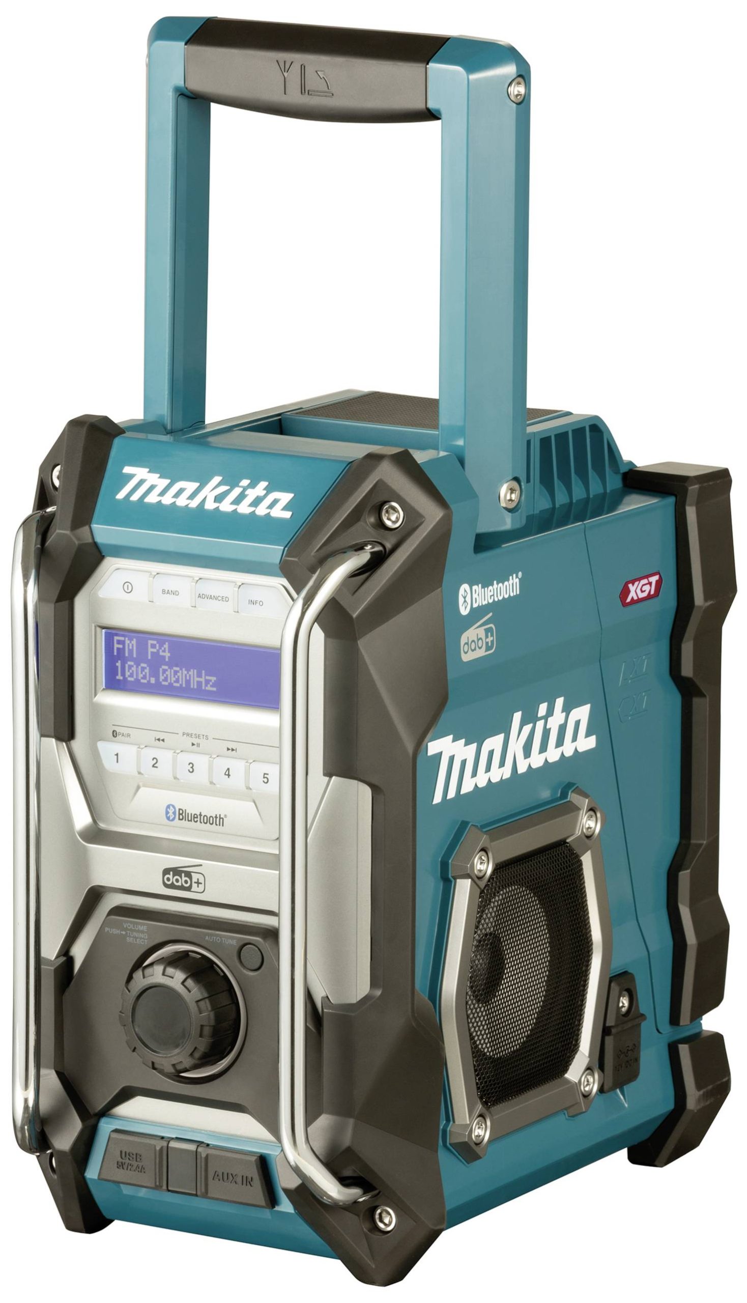 Radio na budowę Makita MR004GZ fale metrowe (VHF), DAB, DAB+ - obrazek 1