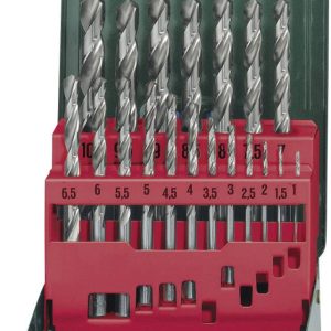 Metabo 627153000 HSS Zestaw wierteł krętych do metalu 19 szt. 1 mm, 1.5 mm, 2 mm, 2.5 mm, 3 mm, 3.5 mm, 4 mm, 4.5 mm, 5 Metabo 627153000 HSS Zestaw wierteł krętych do metalu 19 szt. 1 mm, 1.5 mm, 2 mm, 2.5 mm, 3 mm, 3.5 mm, 4 mm, 4.5 mm, 5