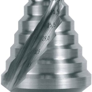 RUKO 101090 101090 HSS Wiertło stożkowe stopniowe Długość całkowita 96 mm uchwyt standardowy 1 szt. RUKO 101090 101090 HSS Wiertło stożkowe stopniowe Długość całkowita 96 mm uchwyt standardowy 1 szt.