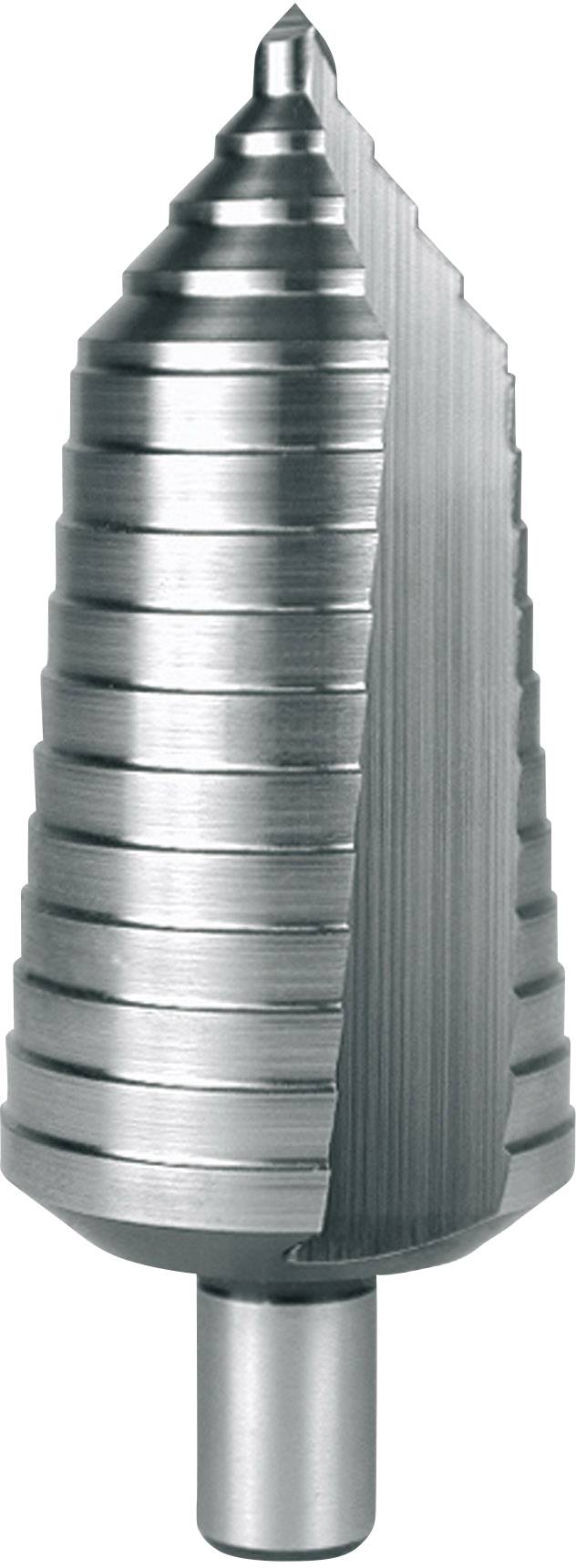 RUKO 101097 101097 HSS Wiertło stożkowe stopniowe Długość całkowita 105 mm uchwyt standardowy 1 szt. - obrazek 1