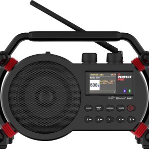 Radio na budowę PerfectPro NetBox Internet, DAB+, fale metrowe (VHF) Funkcja powerbanku, obsługa Spotify, ochrona przeci Radio na budowę PerfectPro NetBox Internet, DAB+, fale metrowe (VHF) Funkcja powerbanku, obsługa Spotify, ochrona przeci