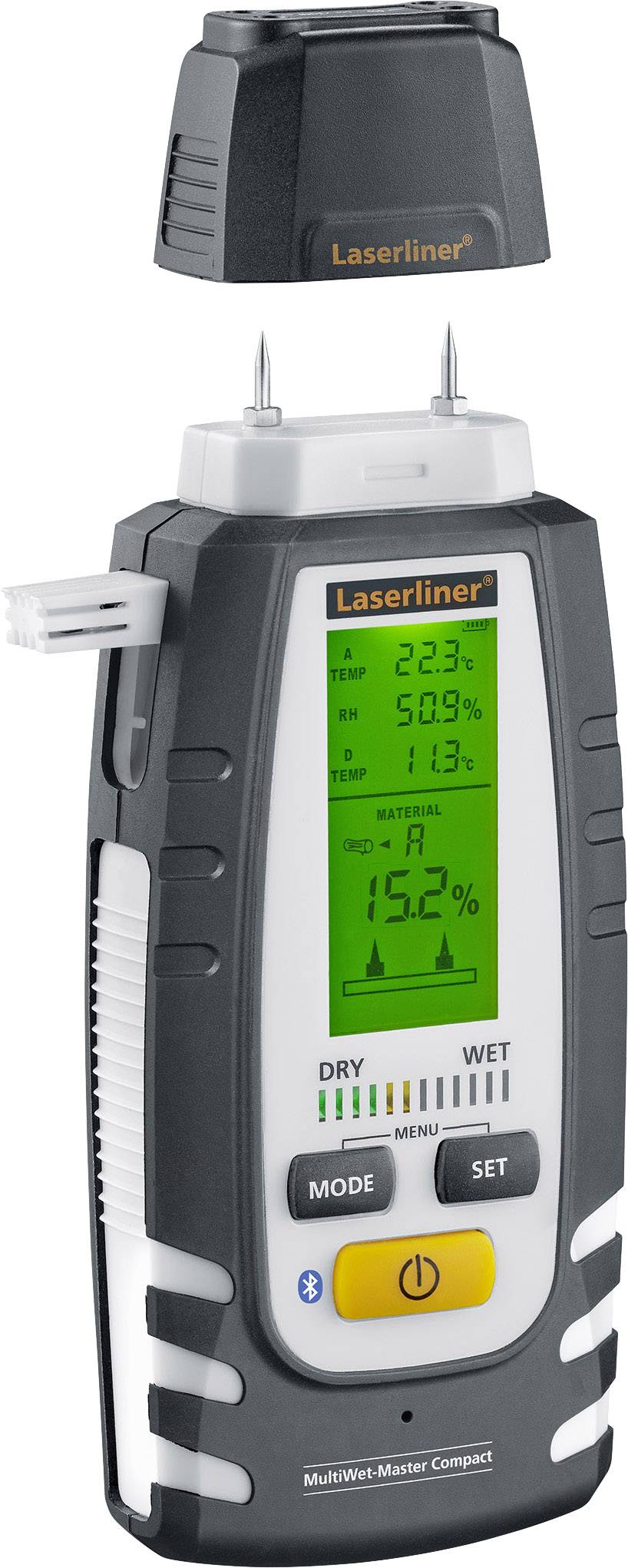 Higrometr do materiałów budowlanych Laserliner MultiWet-Master Compact Plus - obrazek 1