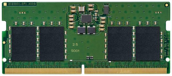 Kingston ValueRAM Pamięć robocza do laptopów – moduł DDR5 8 GB 1 x 8 GB Non-ECC 5600 MHz 262pin SO-DIMM CL46 KVR56S46BS6