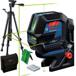 Laser krzyżowo-punktowy Bosch Professional GCL 2-50 G & Tripod 0.601066M01 Maksymalny zasięg: 15 m Laser krzyżowo-punktowy Bosch Professional GCL 2-50 G & Tripod 0.601066M01 Maksymalny zasięg: 15 m
