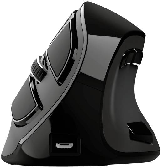 Mysz ergonomiczna Bluetooth®, radiowa Trust VOXX 2400 dpi - obrazek 1