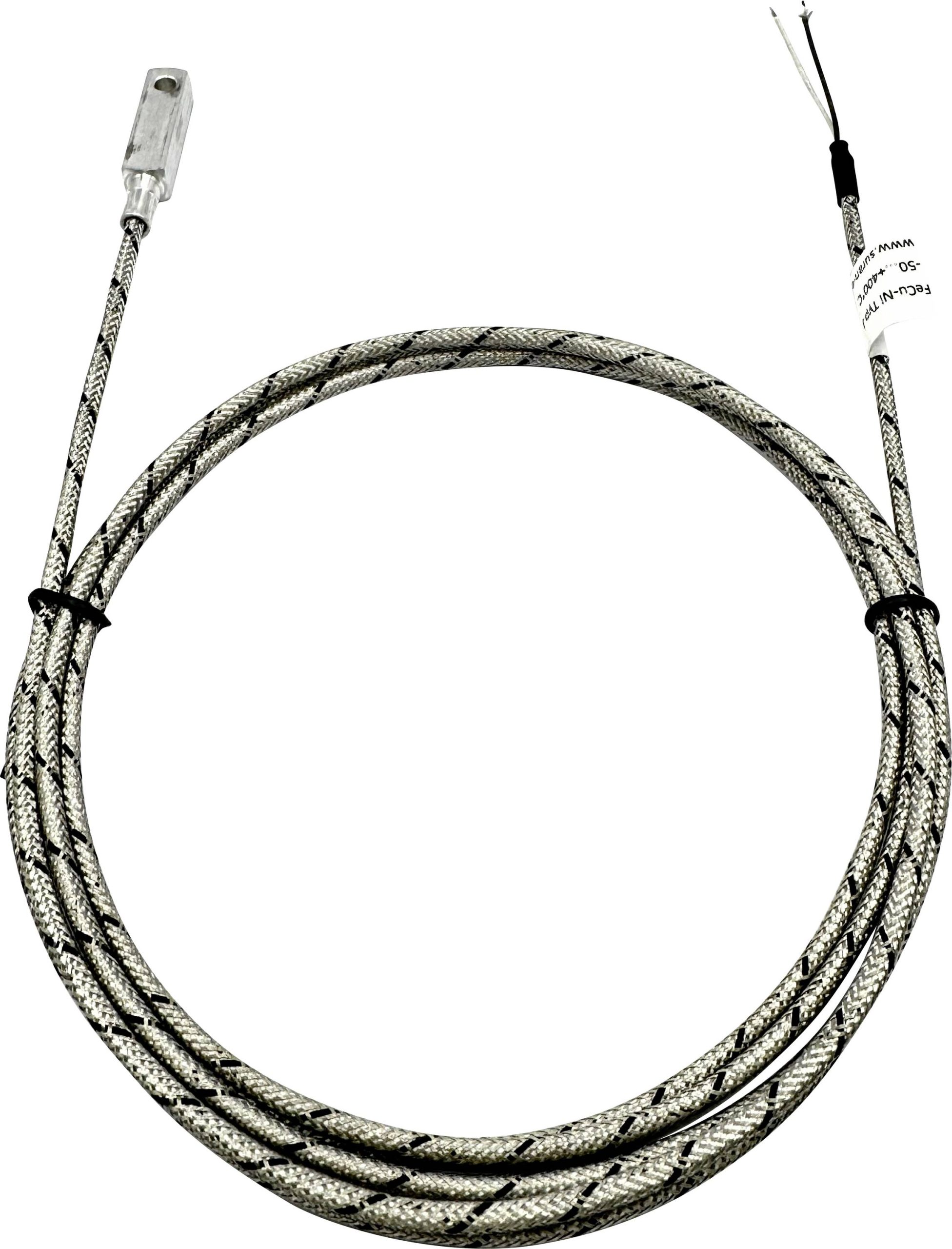 Termoelement, Enda K10-TC-J, czujnik Fe-CuNi typ J, 8x40 mm, kabel 2 m, -50 - +400 °C - obrazek 1