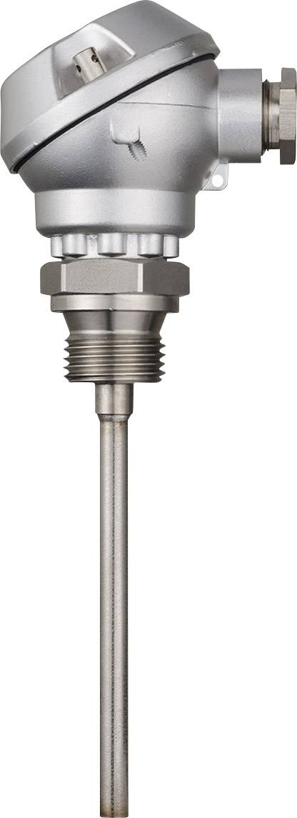 Jumo Czujnik temperatury Głowica – odlew aluminiowy / Gwint – stal nierdzewna Rodzaj czujnika Pt100 -50 do 400 °C Długoś