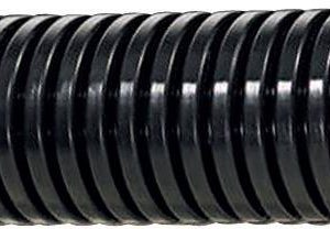 Wąż osłonowy cienkościenny HellermannTyton HelaGuard PA6 HG-LW42, O 35,7/42,5 mm, czarny
