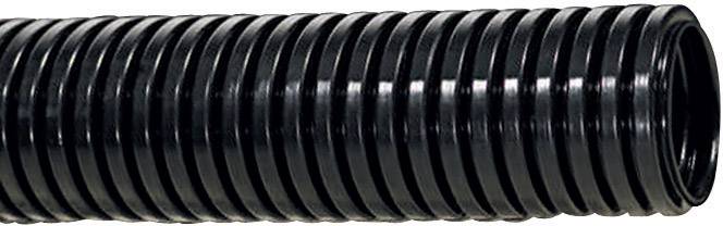Wąż osłonowy cienkościenny HellermannTyton HelaGuard PA6 HG-LW42, O 35,7/42,5 mm, czarny - obrazek 1