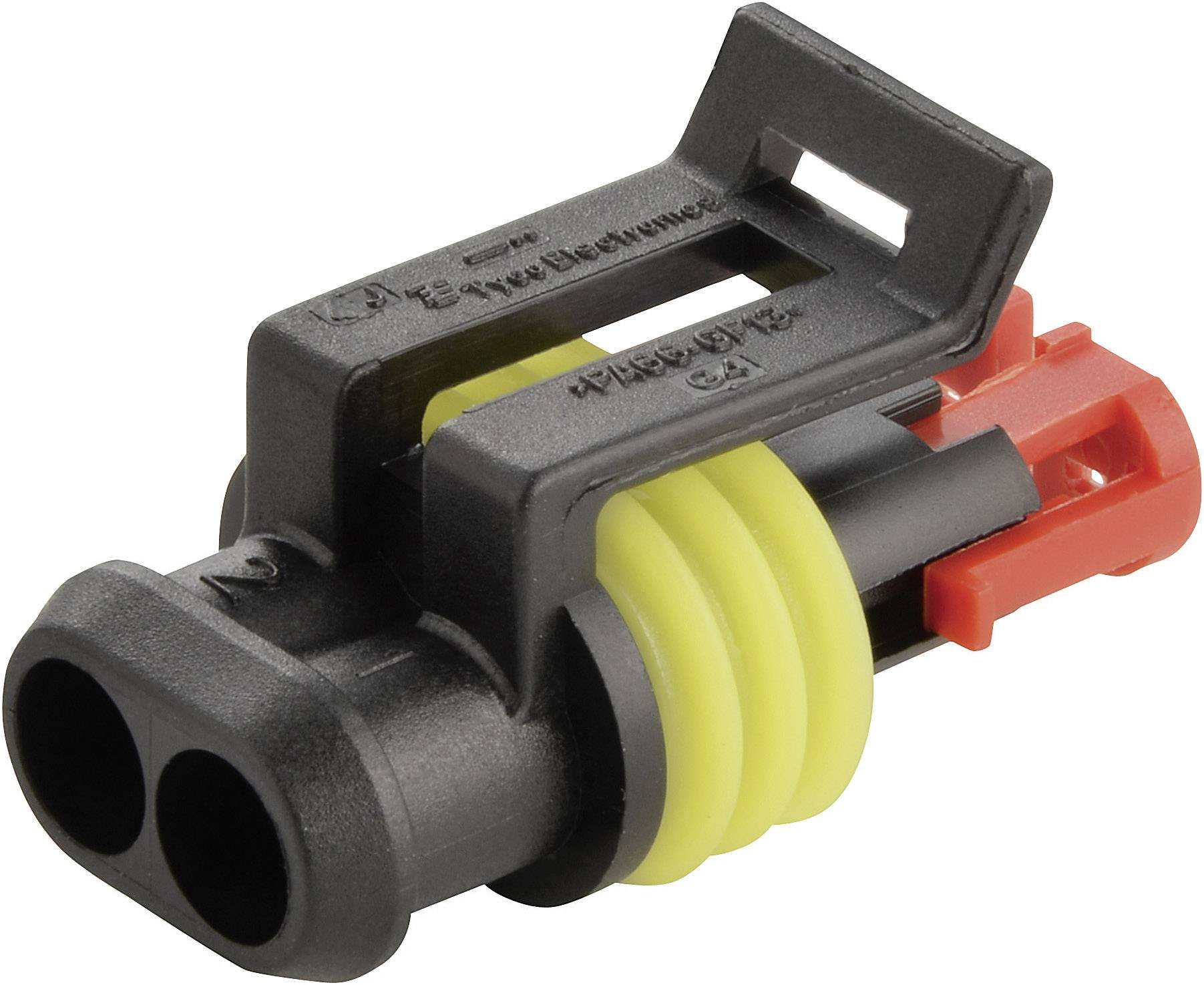 Obudowa gniazda TE Connectivity AMP Superseal 282080-1, 14A, 24 V, 2-pin - obrazek 1