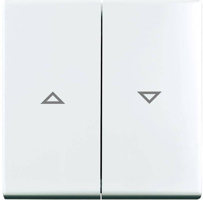 Busch-Jaeger Zaślepka Przełącznik/przycisk do żaluzji Busch-balance SI śnieżnobiały 2504-914 1 szt. - obrazek 1