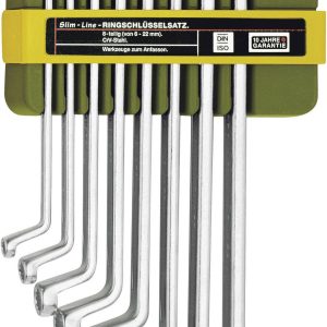 Proxxon Industrial 23 810 SlimLine Klucz oczkowy podwójny 8 szt. Rozmiar klucza (metryczny) (tylko do tytułu) 6 – 22 mm Proxxon Industrial 23 810 SlimLine Klucz oczkowy podwójny 8 szt. Rozmiar klucza (metryczny) (tylko do tytułu) 6 – 22 mm