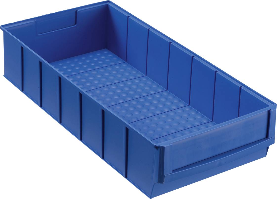 Allit 456550 Skrzynka magazynowa do sztaplowania (D x S x W) 400 x 185 x 81 mm niebieski 1 szt. - obrazek 1