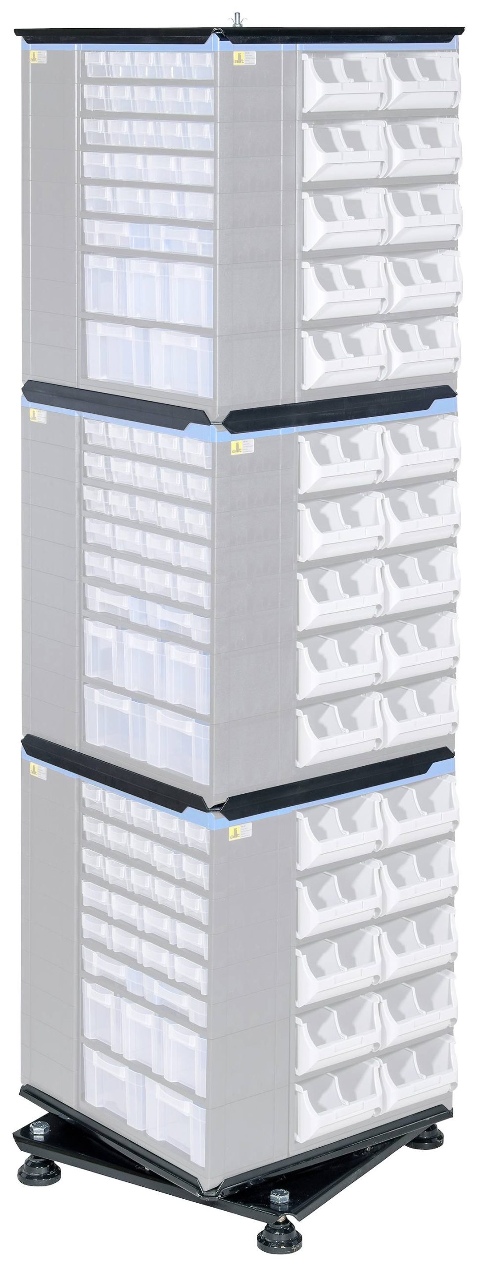 Allit 464665 Stojak obrotowy VarioPlus Pro R 171 (S x W x G) 445 x 1710 x 445 mm czarny 1 szt. - obrazek 1