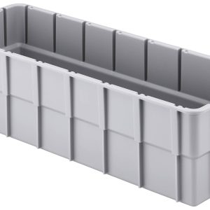 Alutec 75230 Szuflada wkładana do sztaplowania (D x S x W) 362 x 131 x 101 mm szary 1 szt.