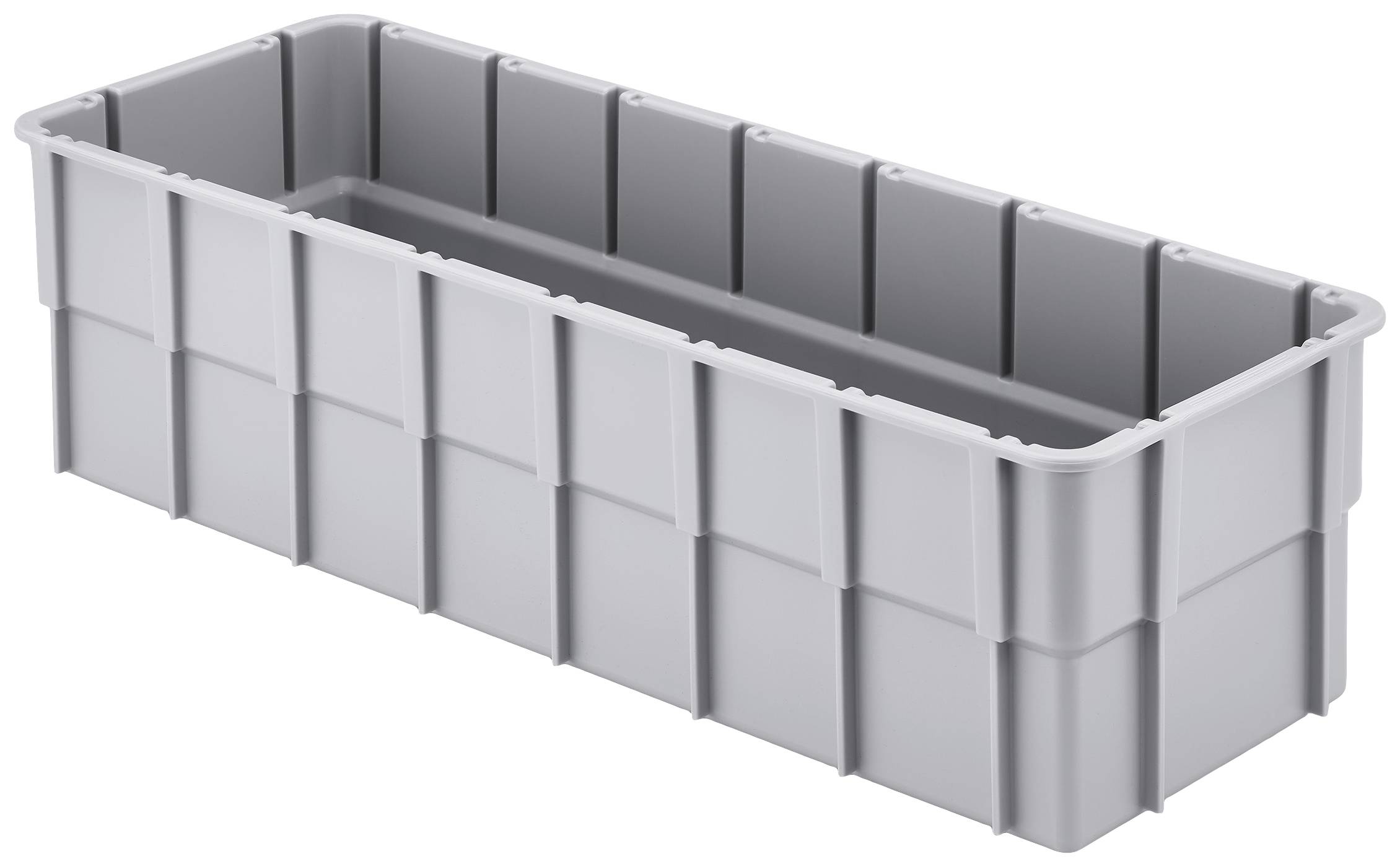 Alutec 75230 Szuflada wkładana do sztaplowania (D x S x W) 362 x 131 x 101 mm szary 1 szt. - obrazek 1