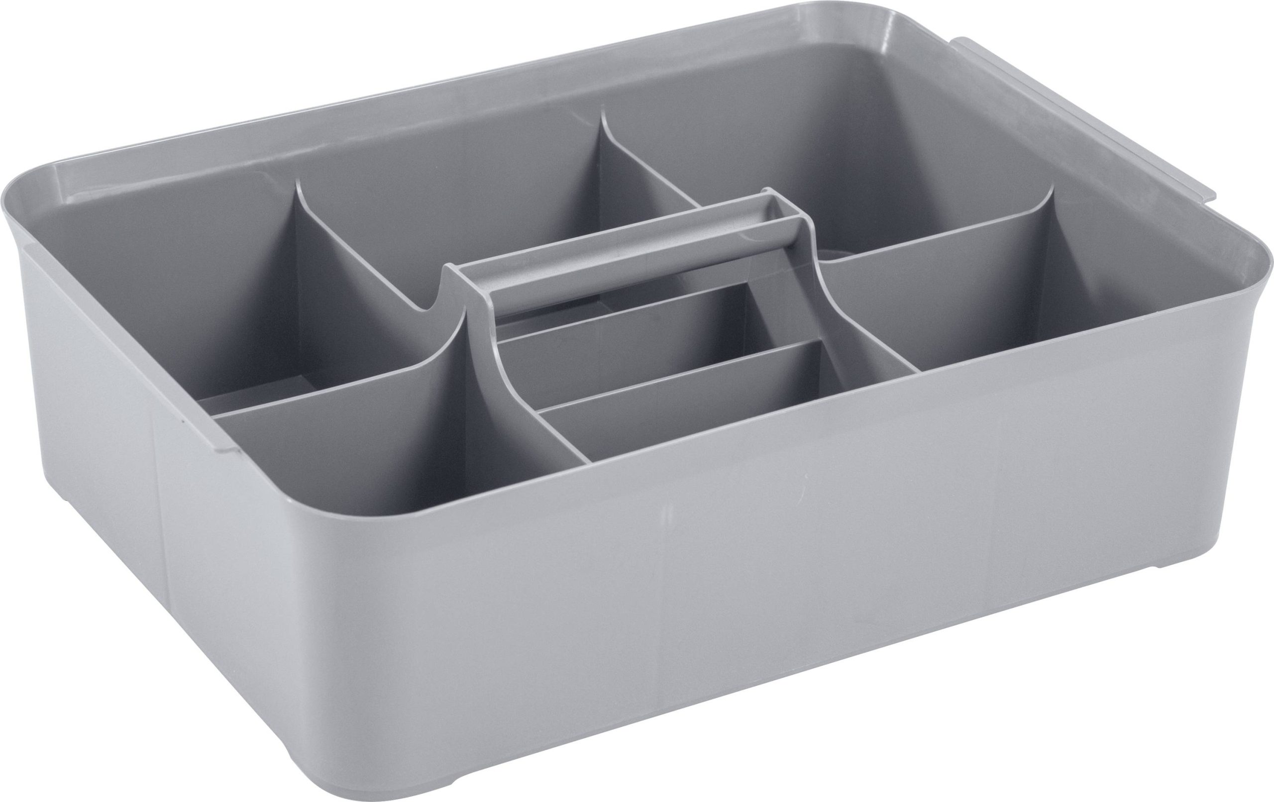Curver 243837 Skrzynka do przechowywania HANDY (D x S x W) 366 x 263 x 104 mm srebrny 1 szt. - obrazek 1