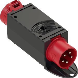 Adapter 9436422 PCE przejście CEE NA 32/16 , IP44 Czarno-czerwone Adapter 9436422 PCE przejście CEE NA 32/16 , IP44 Czarno-czerwone