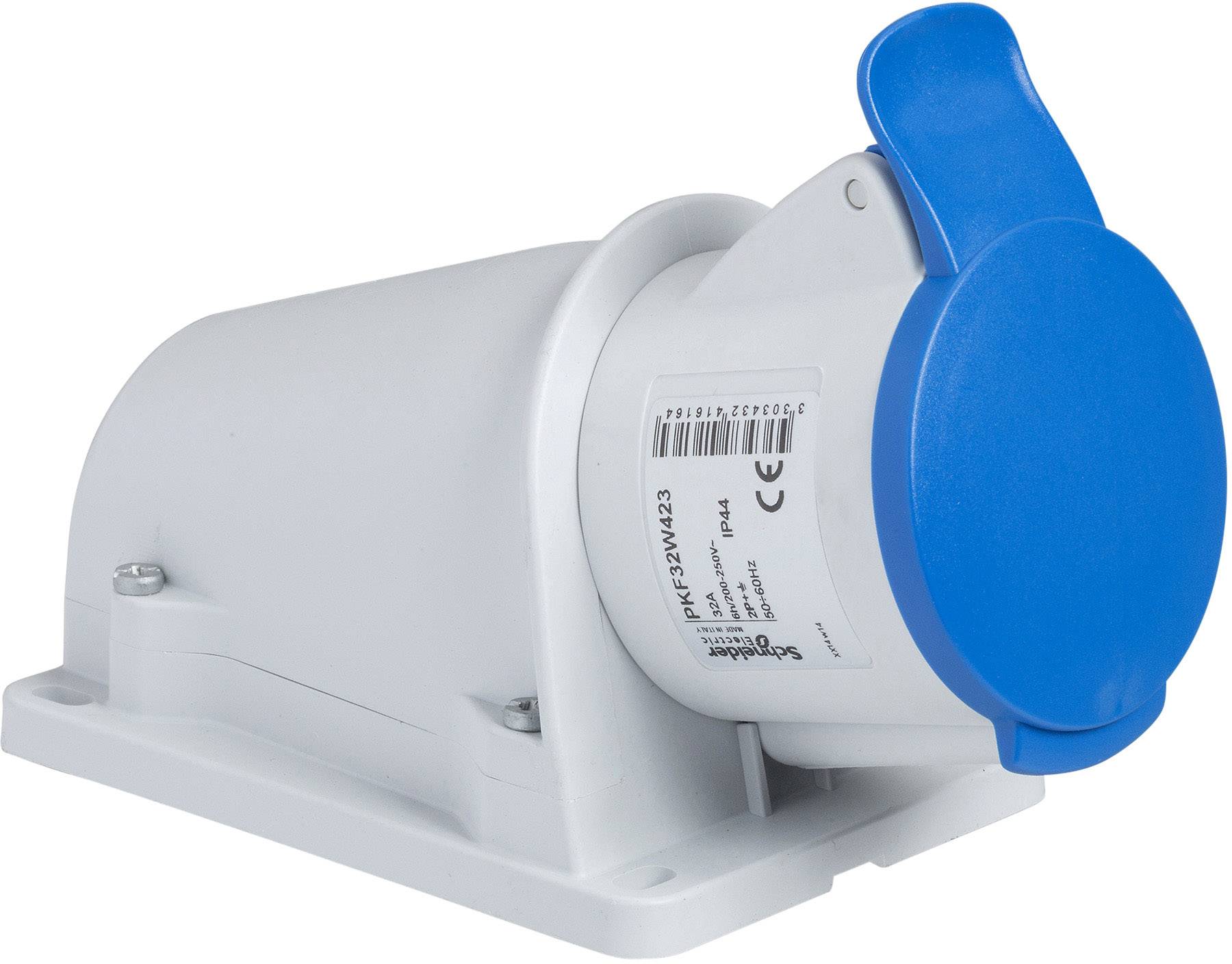 Gniazdo naścienne CEE Schneider Electric PKF16W423 16 A 250 V - obrazek 1