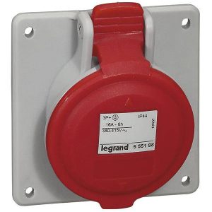 Puszka montażowa CEE Legrand 555188 16 A 415 V/AC Puszka montażowa CEE Legrand 555188 16 A 415 V/AC