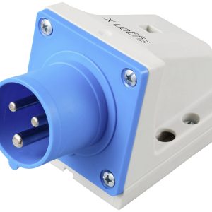 Złącze męskie ścienne CEE-CARA Sygonix SY-6261866 16 A 250 V/AC Złącze męskie ścienne CEE-CARA Sygonix SY-6261866 16 A 250 V/AC