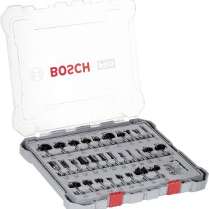 Zestaw frezów, chwyt 8 mm, 30 sztuk Bosch Professional 2607017475 Zestaw frezów, chwyt 8 mm, 30 sztuk Bosch Professional 2607017475