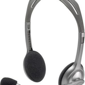 Słuchawki z mikrofonem Logitech H110, funkcja redukcji szumów Słuchawki z mikrofonem Logitech H110, funkcja redukcji szumów
