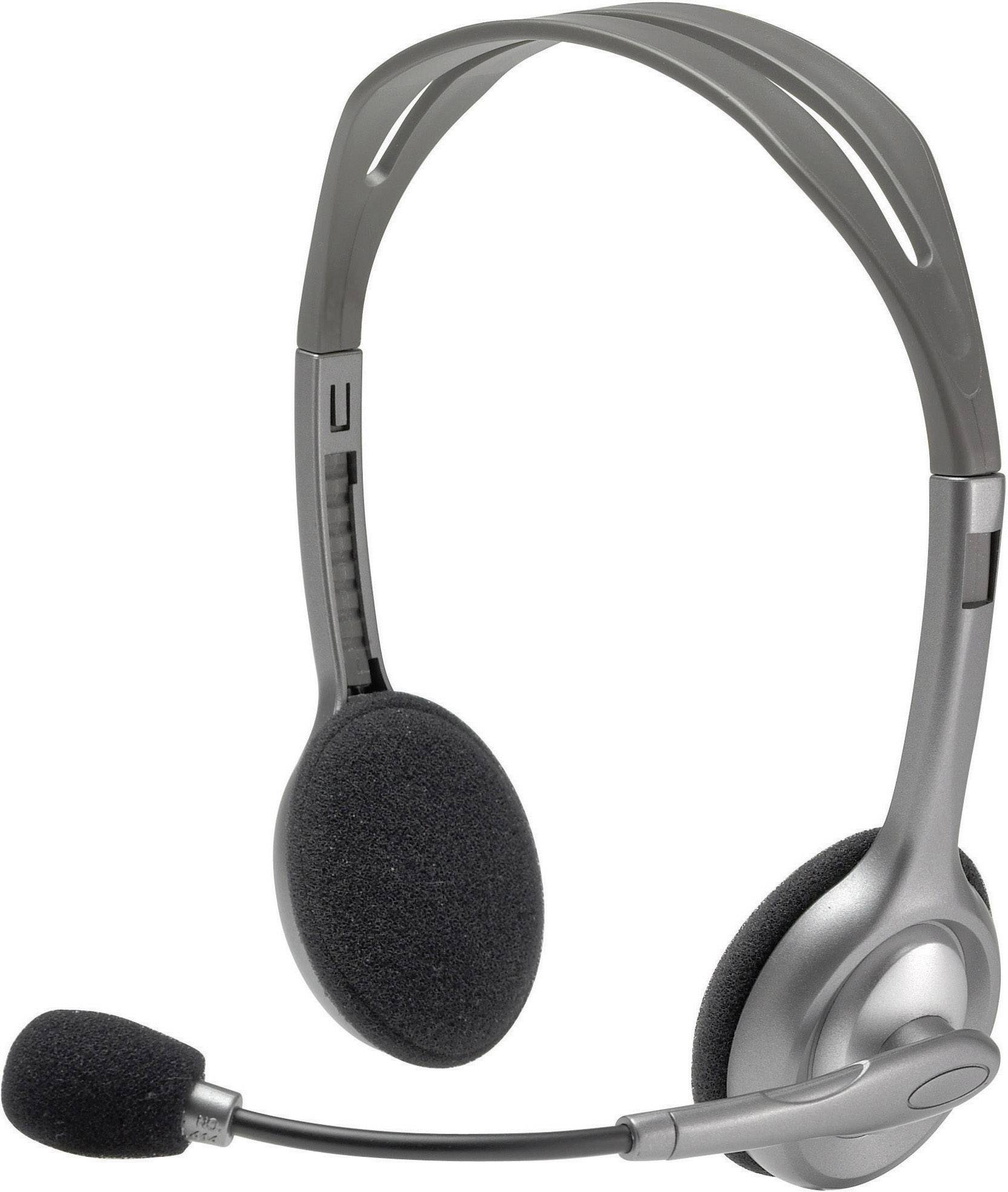 Słuchawki z mikrofonem Logitech H110, funkcja redukcji szumów - obrazek 1