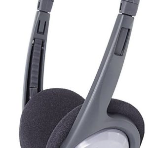 Panasonic RP-HT090 Słuchawki nauszne przewód szary regulacja głośności TV Panasonic RP-HT090 Słuchawki nauszne przewód szary regulacja głośności TV