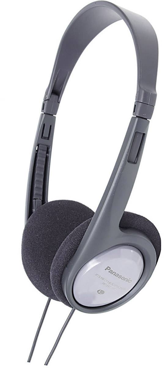 Panasonic RP-HT090 Słuchawki nauszne przewód szary regulacja głośności TV
