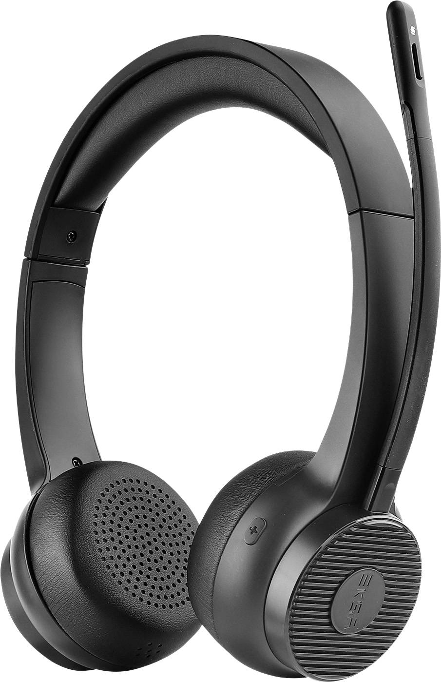EKSA H16 Słuchawki nauszne Bluetooth czarny Wyciszanie hałasów, redukcja szumów mikrofonu zestaw słuchawkowy, regulacja - obrazek 1