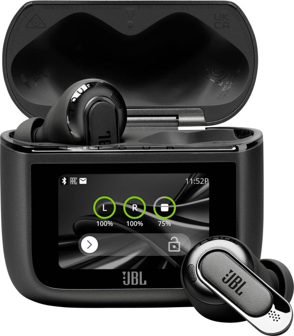 JBL Tour Pro 3 Słuchawki douszne bezprzewodowe, Bluetooth czarny Wyciszanie hałasów, Dźwięk o wysokiej rozdzielczości, D