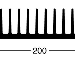 Fischer Elektronik 10019979 SK 42 150 SA Radiator żeberkowy 0.75 K/W (D x S x W) 200 x 150 x 25 mm Fischer Elektronik 10019979 SK 42 150 SA Radiator żeberkowy 0.75 K/W (D x S x W) 200 x 150 x 25 mm