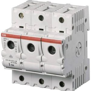 ABB 2CDE103001R1901 Przełącznik rozłączający Rozmiar bezpiecznika = D02 3 styki 63 A 230 V 1 szt.