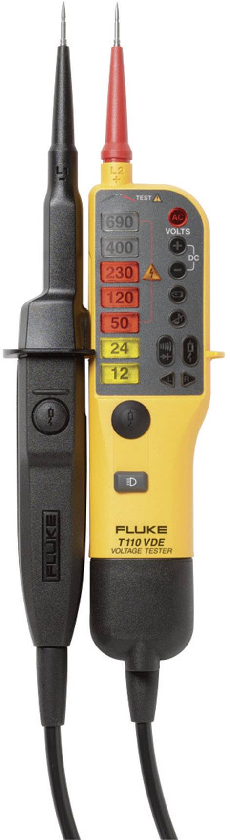 Dwubiegunowy tester napięcia Fluke T110 CAT III 690 V, CAT IV 600 V - obrazek 1