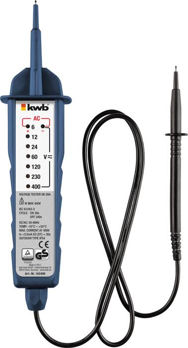 Dwubiegunowy tester napięcia kwb GK 26A - obrazek 1