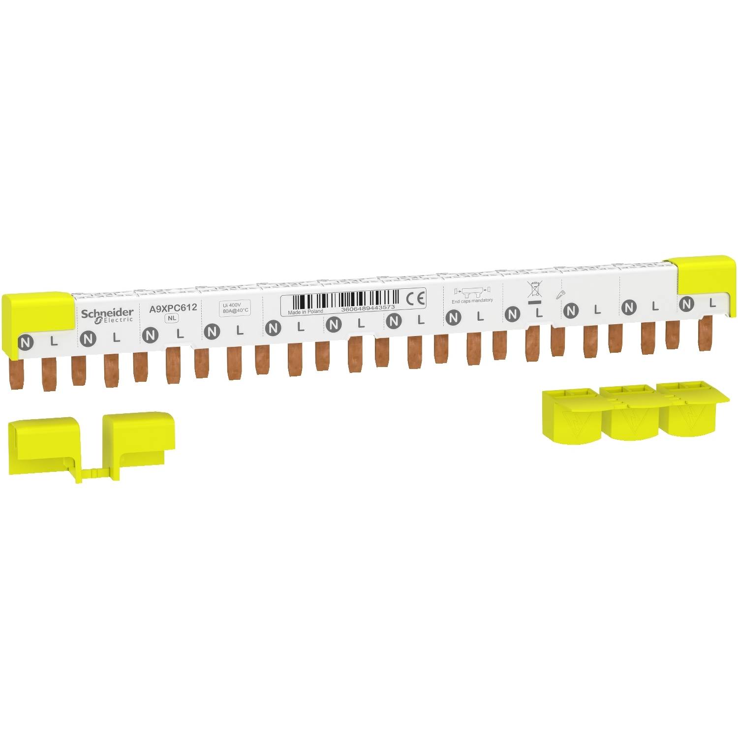 Schneider Electric A9XPC612 Szyna fazowa 1 szt. - obrazek 1