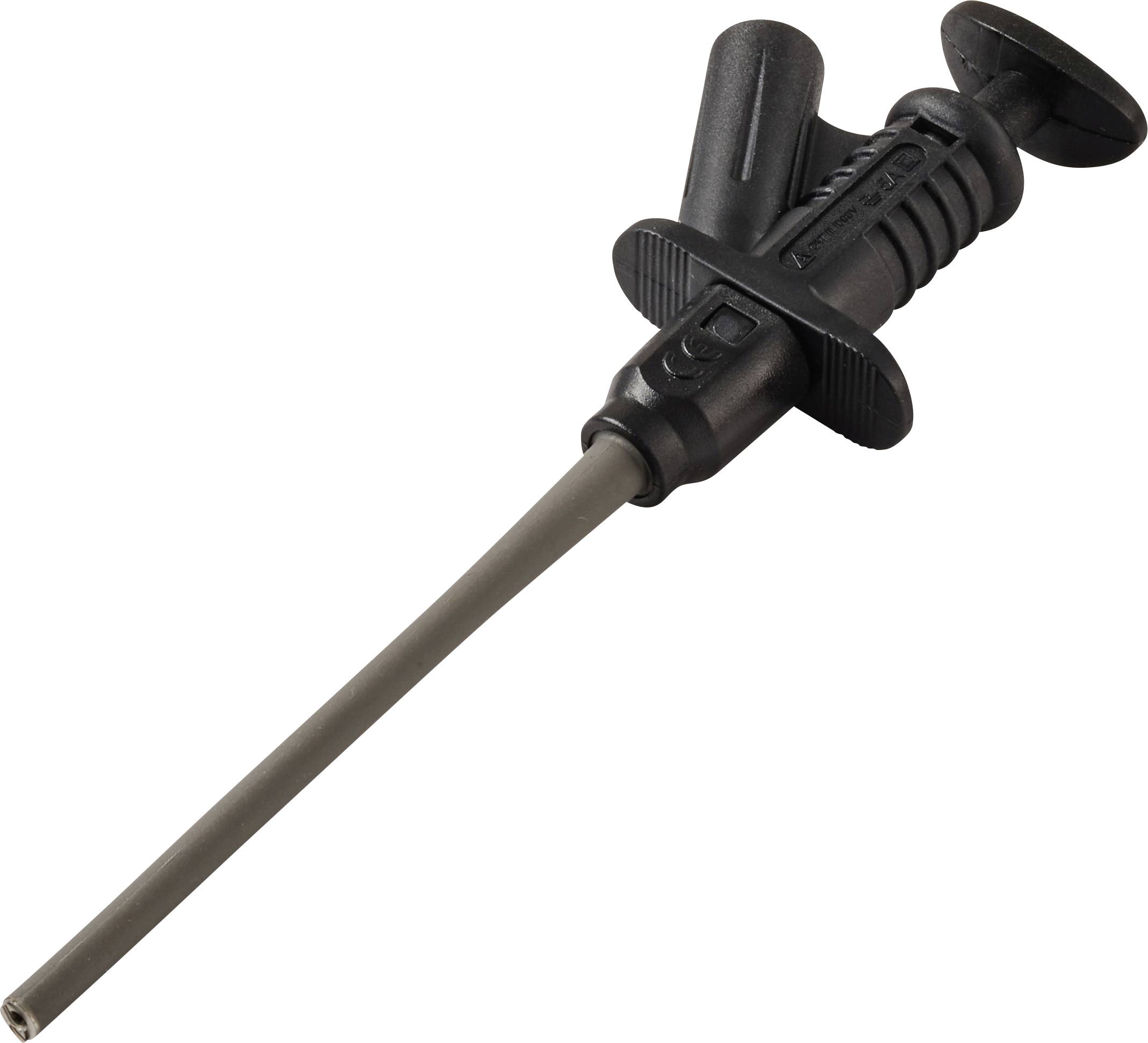 Sonda zaciskowa bezpieczna VOLTCRAFT MSK-122 sw CAT II 1000 V - obrazek 1