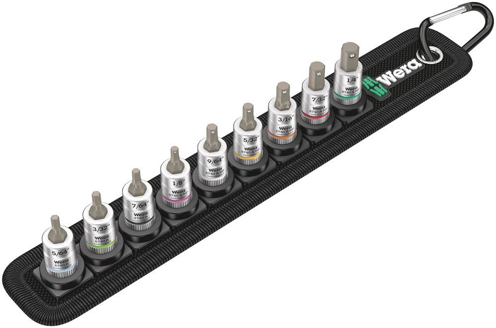 Nasadka zestaw Wera 05003884001 1/4" (6,3 mm) - obrazek 1