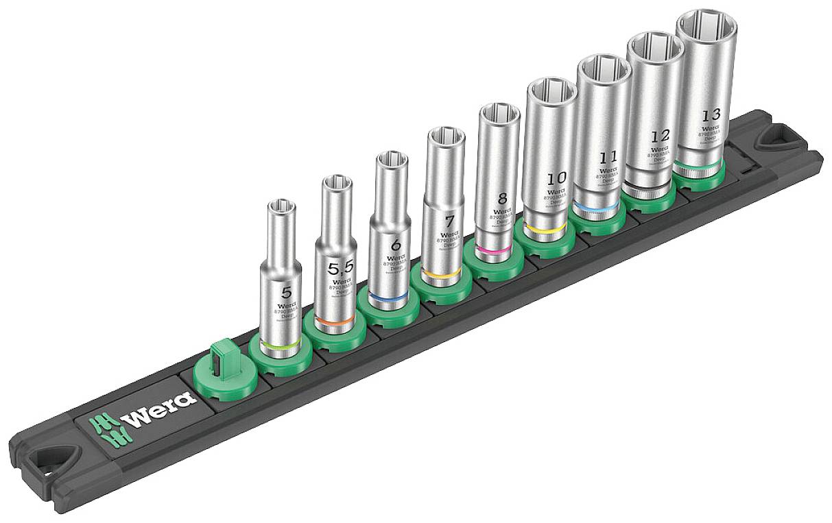 Zestaw kluczy nasadowych Wera A Deep 05005410001 1/4" - obrazek 1