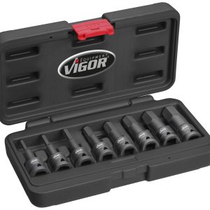 Nasadka do klucza udarowego zestaw Vigor V7019 V7019 Nasadka do klucza udarowego zestaw Vigor V7019 V7019