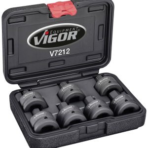 Nasadka do klucza udarowego zestaw Vigor V7212 V7212 3/4″ (20 mm) Nasadka do klucza udarowego zestaw Vigor V7212 V7212 3/4″ (20 mm)